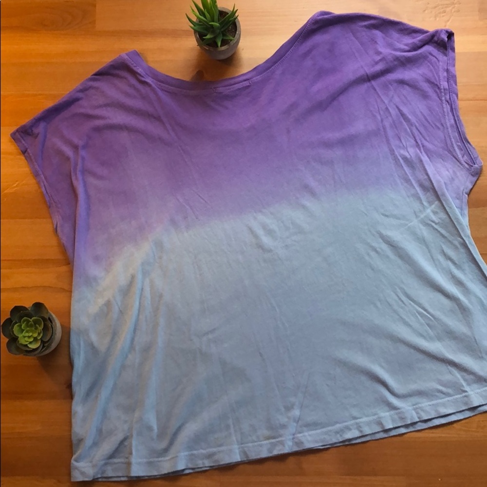 Urban outfitters • Y2K forest ombré crop top - Picture 4 of 5